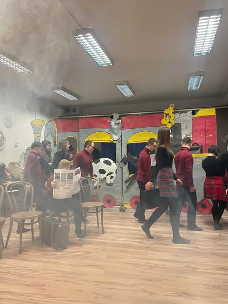 przedstawienie pt. „Wesoły pociąg”