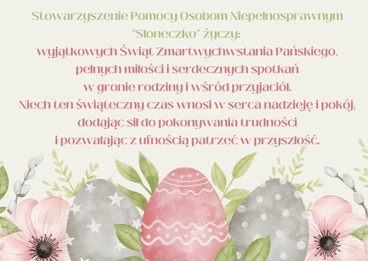 Życzenia Wielkanocne 2025